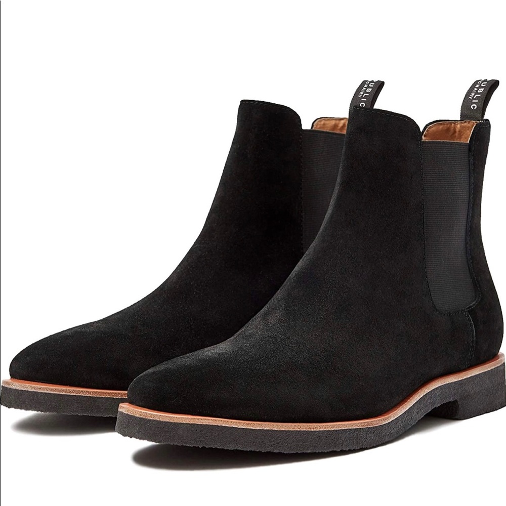 New Republic Suede Chelsea Boots